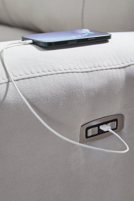 Social Pointe 2-Piece Reclining Loveseat